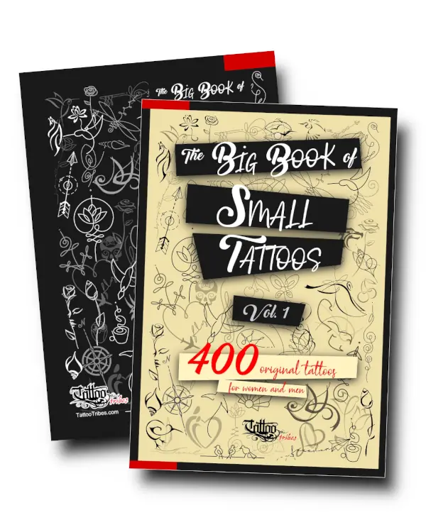 The Mixed Minimalist Tattoos Lookbook Cover - Volume 1