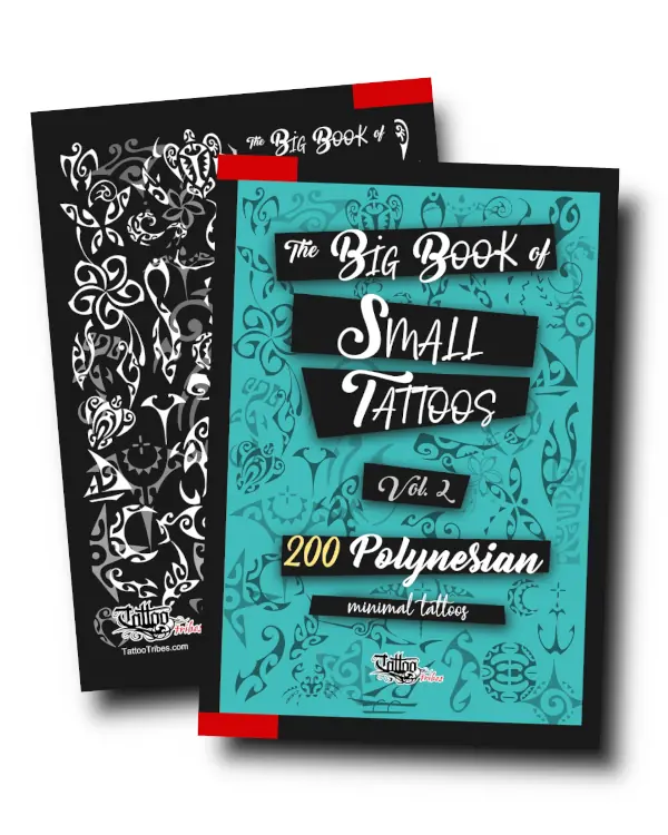 The Polynesian Small Tattoos Collection Book Cover - Volume 2