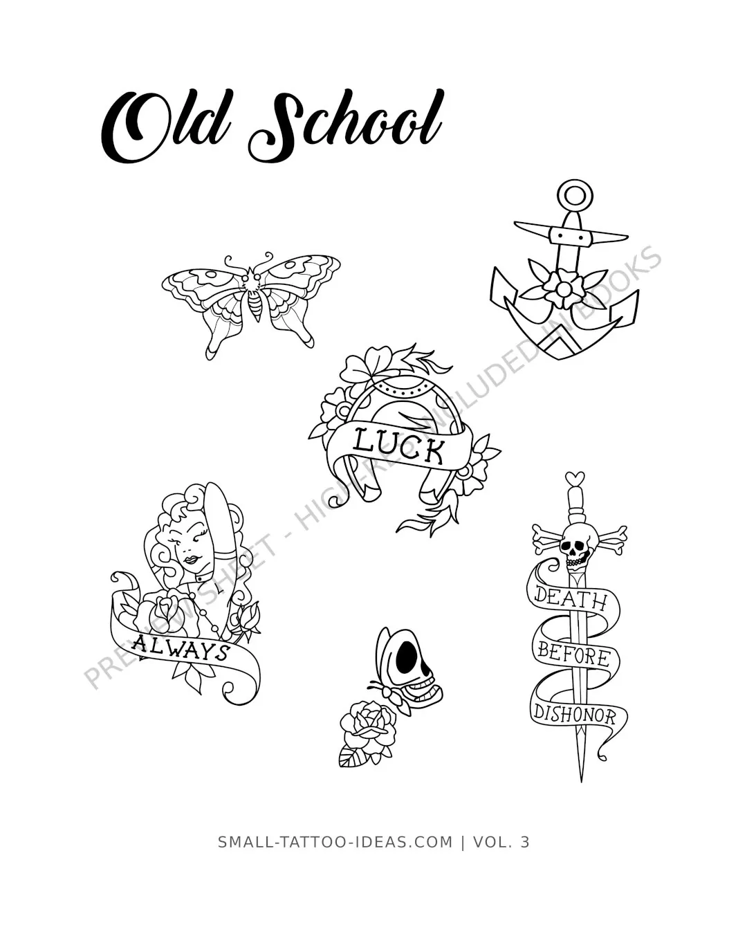 Volume 3: Classic Bold Line American Traditional