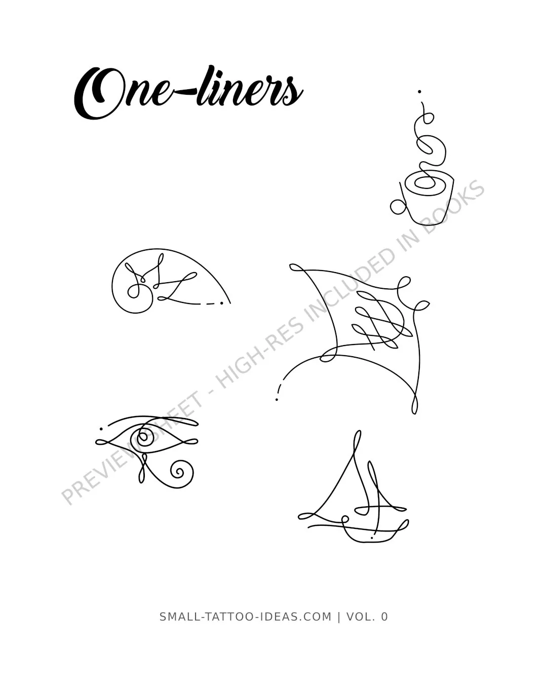 Volume 0: High-End Continuous One-Liner Art