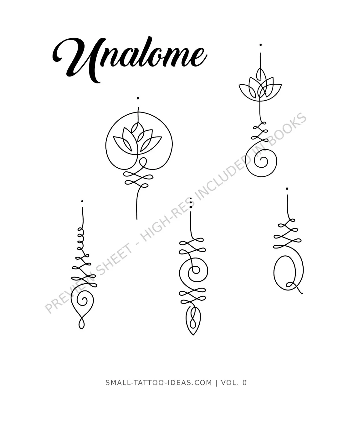 Volume 0: Single-Line Sacred Unalome Paths